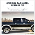 thumbnail image 2 of For 2009-2018 Dodge Ram Crew/Quad Cab Chrome Pillar Post Trim Covers 09-18, 2 of 11
