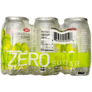 OKF Sparkling Drink, Grape, 6 Pack, 350 mL Bottles, Gluten Free, Zero Calorie