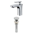 thumbnail image 1 of American Imaginations 2.25-in. W Bathroom Faucet Set Chrome AI-2017, 1 of 1