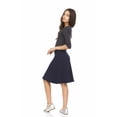 thumbnail image 2 of KIKI RIKI Girl's Cotton A-line Skirt 40435 Black Large, 2 of 5