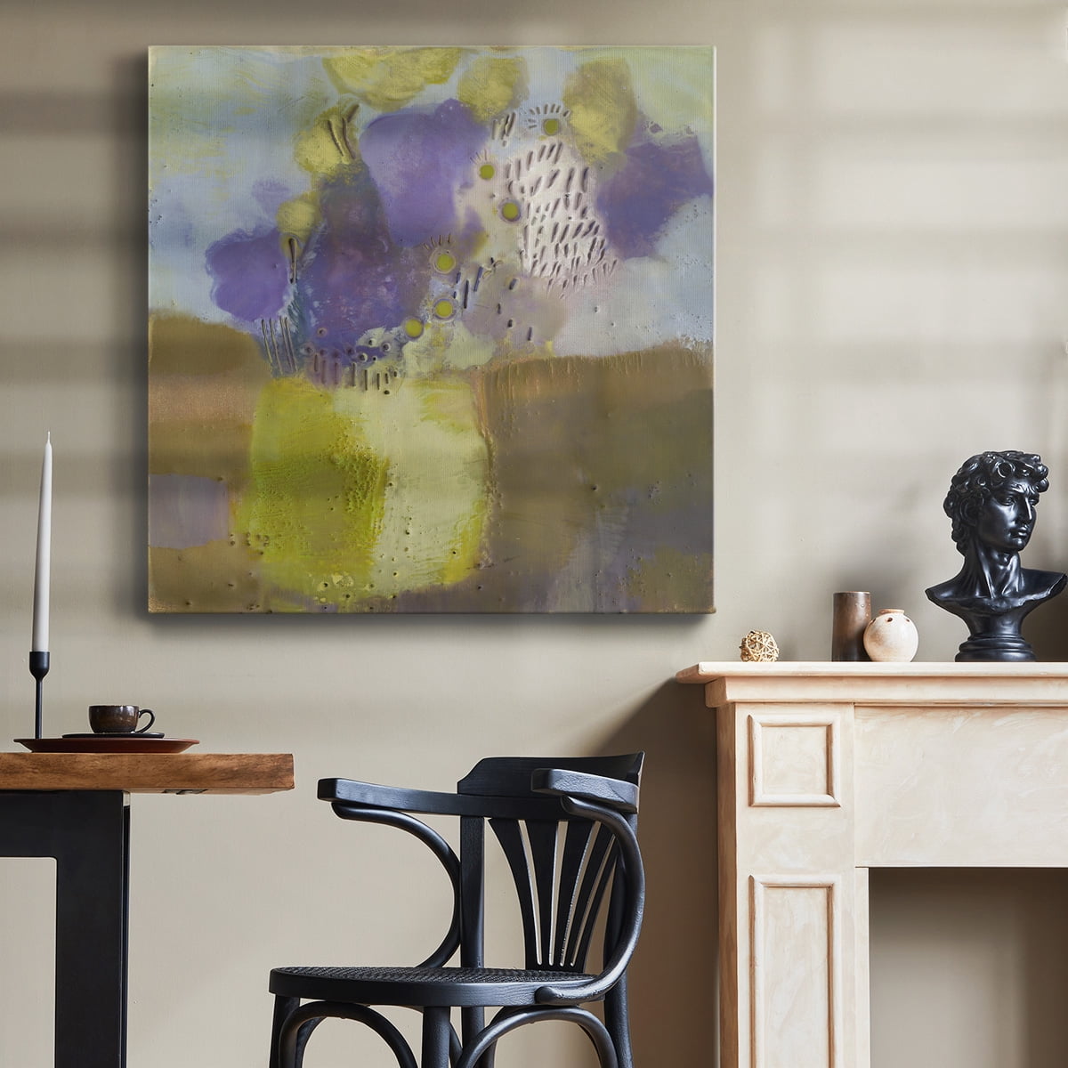Wexford Home Blume III-Premium Gallery Wrapped Canvas, 24" x 24" - Ready to Hang