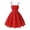 C251/Red, variant on XIYON Girls Summer Dress Bright And Playful Sleeveless Girl Dress With Solid Color Summer Bow Ties And Straps For Little Girls Comfort Sundress Fashion