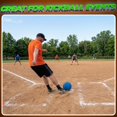 thumbnail image 4 of Set de kickball PlayBolt de 25 cm rojo y azul, 2 unidades con bomba, 4 of 7