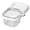 White*1pcs, variant on Kitchen Sink Drain Basket,Food Catcher,Detachable Strainer Basket for Sink,Kitchen Sink Strainer Rack for Leftover Food Tea Leaves Residue Filter