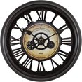 thumbnail image 2 of FirsTime & Co. Gear Works Wall Clock, American Crafted, Metallic Black, 24 x 2 x 24,, 2 of 4
