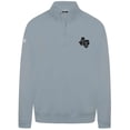 thumbnail image 2 of Men's Levelwear Gray Texas Rangers Murray Nightfall Quarter-Zip Top, 2 of 3