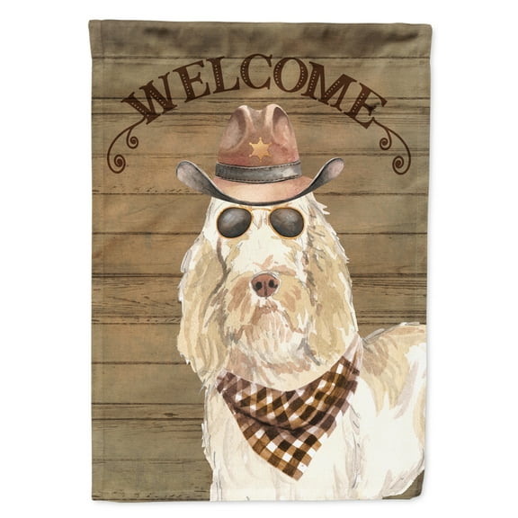 Carolines Treasures CK6366GF Spinone Italiano Country Dog Flag Garden Size  Small multicolor