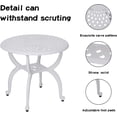 thumbnail image 5 of Efoee Outdoor Side Table,Anti-Rust Outdoor End Table,Patio Coffee Bistro Table for Indoor,Garden,Porch,Balcony, 5 of 8