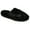Black, variant on Womens Cozey Comfort Insole Slip On Round Toe Slippers