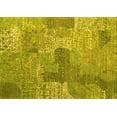 thumbnail image 1 of Ahgly Company Indoor Rectangle Persian Yellow Bohemian Area Rugs, 8' x 12', 1 of 4