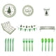 thumbnail image 5 of Decoraciones para vajilla de fiesta de Navidad, juego de mesa de papel de árbol de Navidad desechable con bandera de tirón, decoraciones desechables para vajilla de fiesta de Navidad, 5 of 6