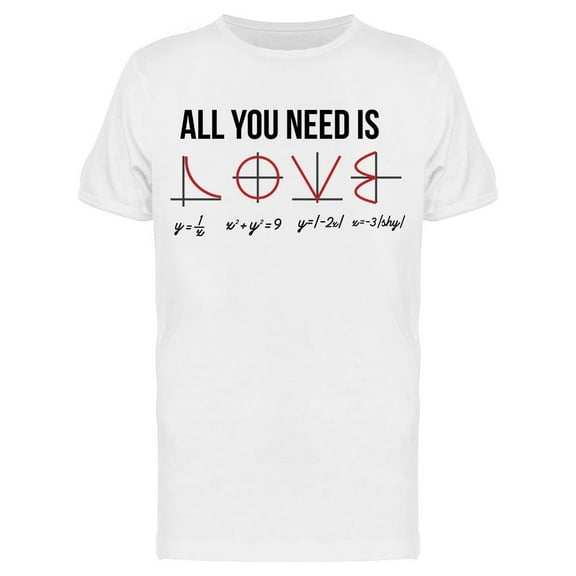 All You Need Is Love Science Men's T-shirt