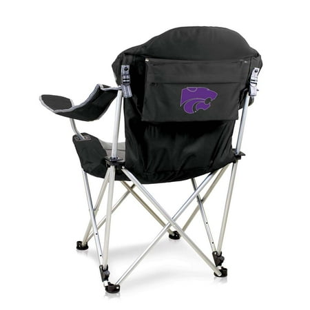 NCAA Kansas State Wildcats Reclining Camp Chair with Head Support
