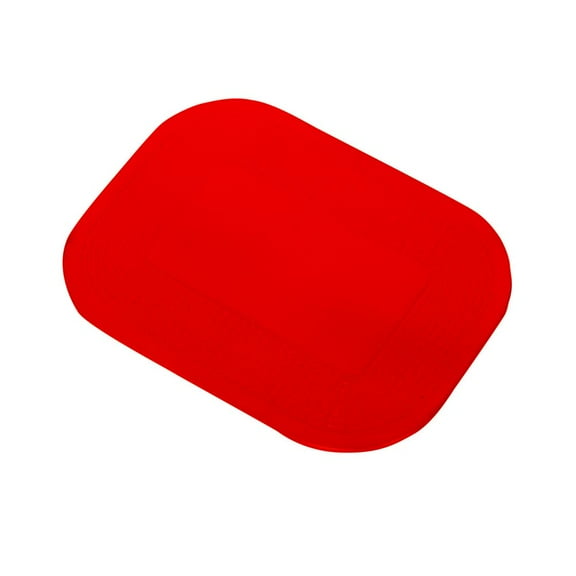Dycem Non-Slip Rectangular Pad, 10" x 14", Red