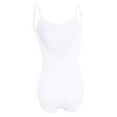 thumbnail image 5 of QHFBli Ballet Leotards for Women, Backless Camisole Bodysuit With Adjustable Straps, Full Lining Dancewear, 5 of 5