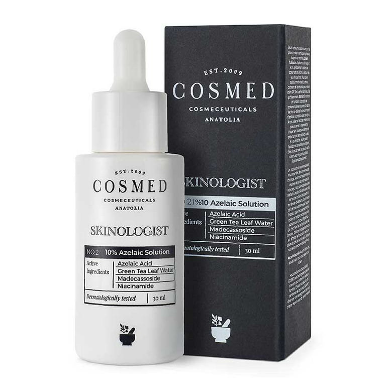 美容液 Cosmeholic Cosmed Skinologist 10% Azelaic Solution 30 ml - Walmart.com
