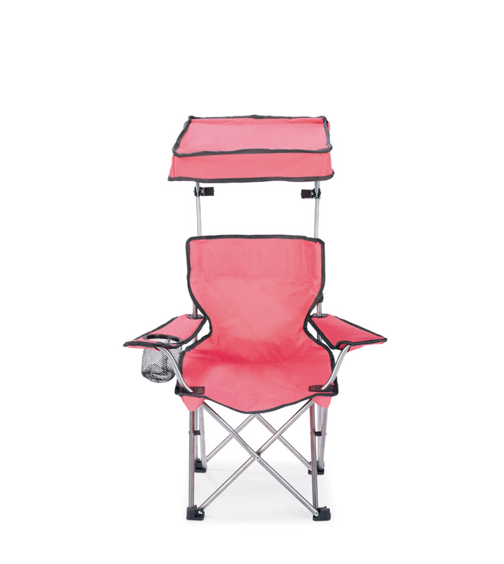 Quik Shade Extra Wide Folding Camp Chair with Tilt UV Sun Protection 