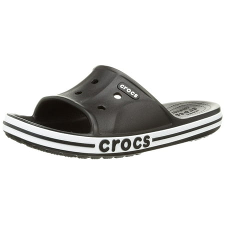Crocs Men's and Women's Bayaband Slide Sandals | Shower Shoes | Slip On ...