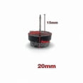 thumbnail image 2 of 50 Pack Durable Nylon Furniture Glides for Chair, Table, and Sofa Legs Floor Protection Solution, 2 of 3