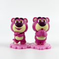 thumbnail image 4 of Toy Story-figura de oso feliz de fresa, caja ciega a la moda, máquina de garra, huevo Gacha, adorno bonito, muñeco, regalo, 4 of 5