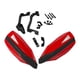 thumbnail image 4 of Paramanos de motocicleta, protectores de freno, resistentes al viento, ligeros, de alta resistencia. Rojo, 4 of 8