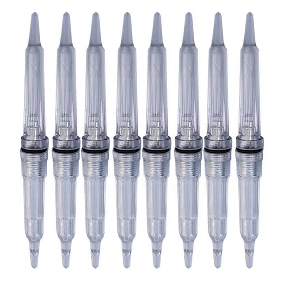 8Pcs Fishing Lures Light Underwater Light Waterproofs Ocean Fishing Light Stick