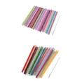 thumbnail image 1 of 50 Pajitas de Plástico Duro Reutilizables Coloridas con Barra Colco, 1 of 7