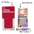 thumbnail image 2 of Caja con 192 Churu Hairball 4 tubos de 14g (48 sobres), 2 of 5