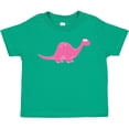 thumbnail image 3 of Inktastic Pink Dinosaur Girls Toddler T-Shirt, 3 of 5