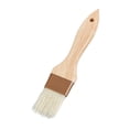thumbnail image 7 of 3 Sizes Natural Bristle Basting Brush with Wooden Handle,Dishwasher Safe,Heat-resistant & Safe Basting Brush ,for Cooking, BBQ, Baking,for Egg Wash, Butter,Marinade, Sauce,A, 7 of 7