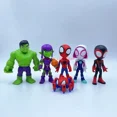 thumbnail image 2 of Figuras de acción de Spiderman, Marvel, Spider Man, Spidey y sus increíbles amigos, sin caja, para niños, regalo de juguete, 2 of 5