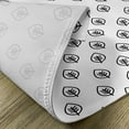 thumbnail image 5 of Ambesonne Foliage Place Mats Set of 4, Leaves Spring Nature, Standard Size, Black and White, 5 of 6