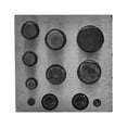 thumbnail image 2 of DIY Punch Die Disc Set Irregular Metal Circle Round Punching Cut Jewelry Tools (7 Holes), 2 of 8