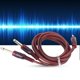 thumbnail image 5 of Cable De Audio Cable De Audio Accesorio De Audio Cable De Audio Cable Mezclador De Computadora Estéreo De 3,5 Mm A Enchufe Doble De 6,35 Mm Funda De Goma De 1,5 Metros Rojo ANGGREK Audio Cord, 5 of 8