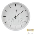 thumbnail image 1 of Suministros para el hogar, reloj de pared de estilo nórdico, reloj de pared, termómetro, reloj de pared creado magistralmente, 1 of 8