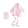 thumbnail image 3 of Newborn Bathrobe Pure Cotton Thickened Baby Photo Bathing Suits Photo Garment (Pink Suitable For 0-1 Month Baby), 3 of 4