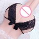 thumbnail image 2 of Tanga ahuecado Sexy para mujer, ropa interior de entrepierna abierta, bragas de encaje sin entrepierna con lazo, talla grande m-xxl, gran oferta, 2 of 5