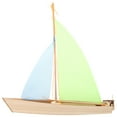thumbnail image 1 of Juguetes de montaje de velero de madera Juguetes de velero de madera Asamblea de barcos Juguetes de juego, 1 of 6