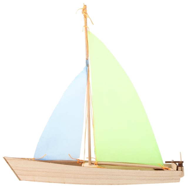 Juguetes de montaje de velero de madera Juguetes de velero de madera Asamblea de barcos Juguetes de juego