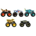 thumbnail image 4 of Hot Wheels Monster Trucks Crash Crew, 5-Pack of 1:64 Scale Toy Trucks, 4 of 7