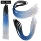 thumbnail image 1 of Zhuge 2 piezas de extensiones de cabello trenzado de colores, accesorios para extensiones de cabello trenzado con bandas de goma sintéticas para mujeres, T, 1 of 2