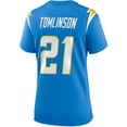 thumbnail image 3 of Women's Nike LaDainian Tomlinson Powder Blue Los Angeles Chargers Game Retired Player Jersey, 3 of 4
