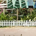 thumbnail image 4 of 4PCS Plastic Garden Fencing, Small Garden Fencing Picket Fence, Plastic Fence For Garden, Garden Picket Fence Flower Bed Fencing, 48x29cm/18.9x11.42in, 4 of 6