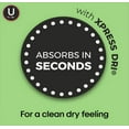 thumbnail image 4 of U by Kotex Lightdays Liner, Long, 16 ea, 4 of 5