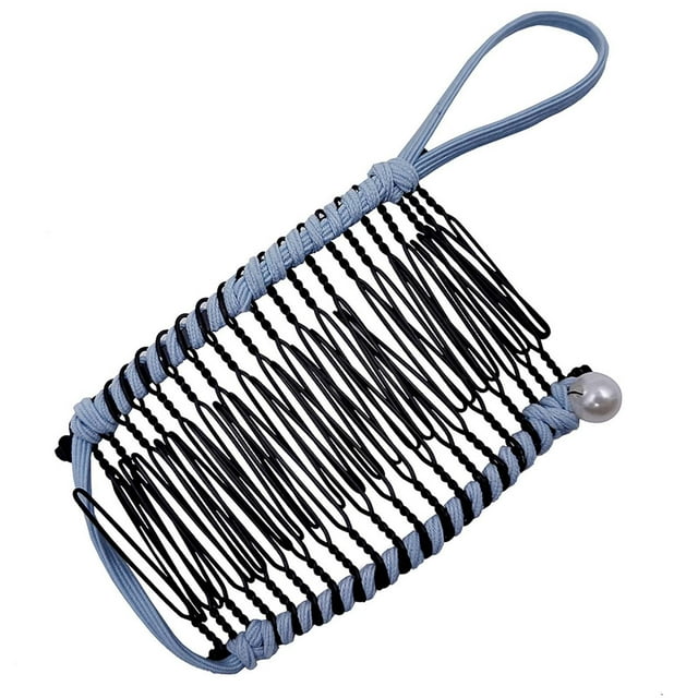 Pinza para el pelo con forma de plátano Peine retorcido Peine retorcido de moda Herramienta para el pelo con 20 dientes
