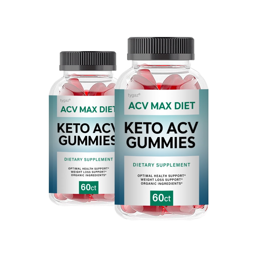 (2 Pack) ACV Max Diet ACV Max Diet Keto Apple Cider Vinegar Gummies