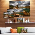 thumbnail image 3 of Beautiful Clear Mountain Lake - Impression sur Toile Paysage, 3 of 4