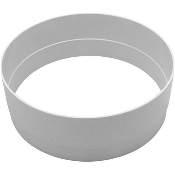 Aquastar Pool SEC101 3 in. Skimmer Extension Collar, White