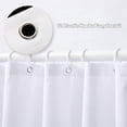 thumbnail image 5 of Black African American Woman Shower Curtain Red Rose Flower Hair Afro Art Fabric Bathroom Curtains with Hooks 71x71 inches, 5 of 6