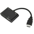 thumbnail image 3 of Adaptateur Interface Multimédia HD, Interface Multimédia HD vers Câble VGA Convertisseur Interface Multimédia HD vers VGA Fabriqué avec Soin, 3 of 9